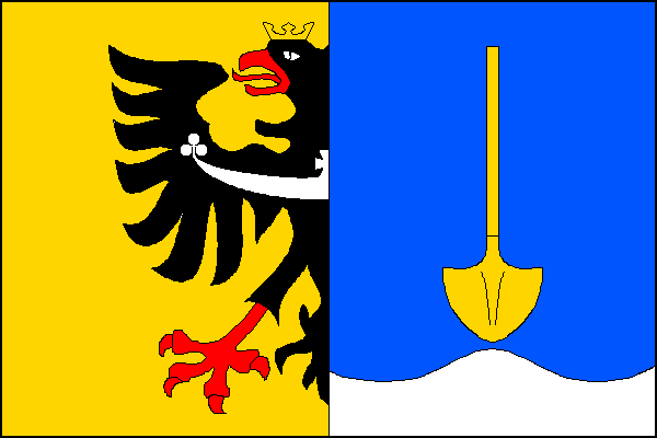 Písek - vlajka
